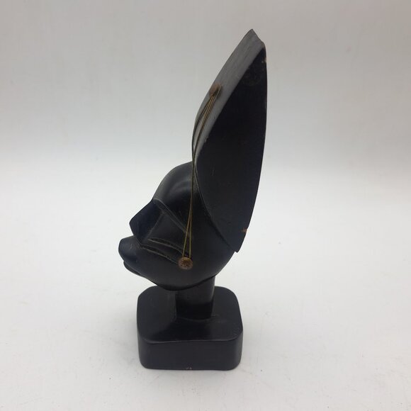 African Wooden Bust -Tikar - Picture 9 of 11